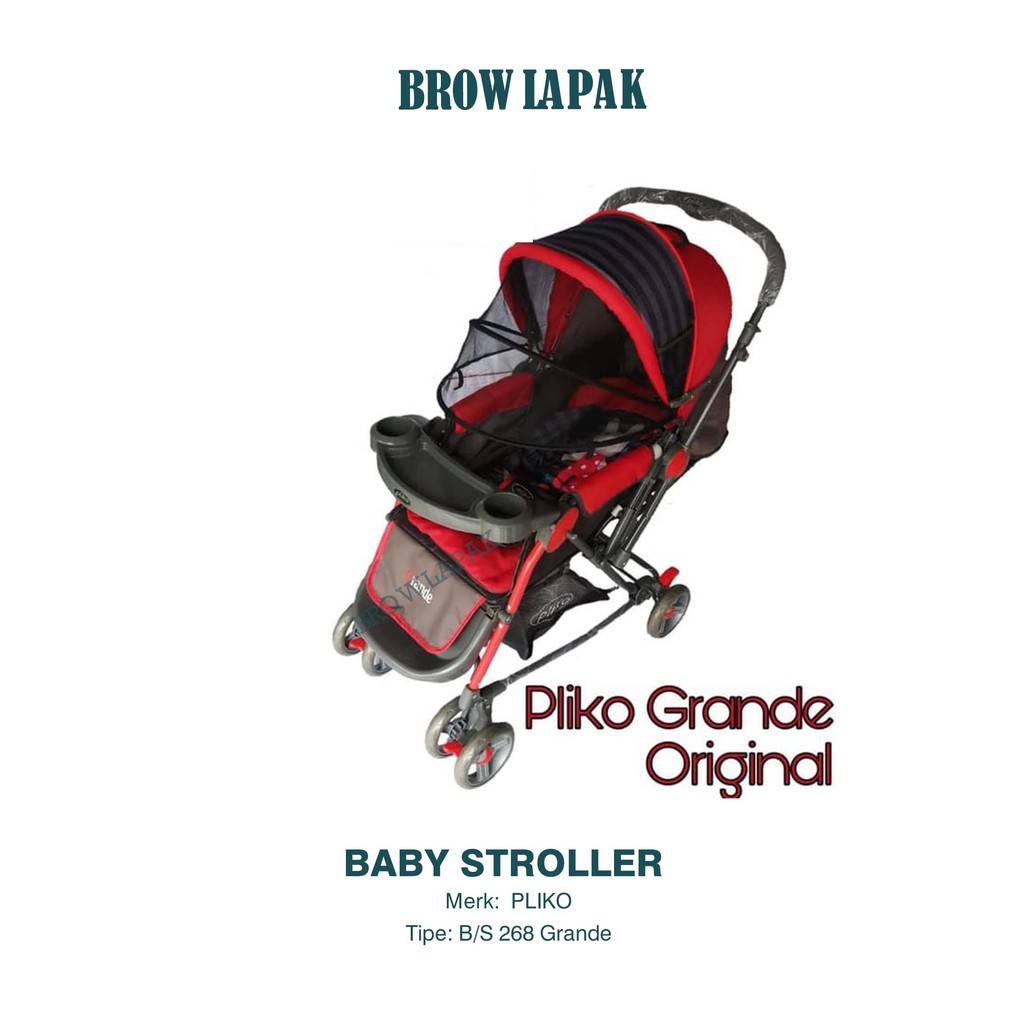 Baby Stroller PLIKO B/S 268 Grande