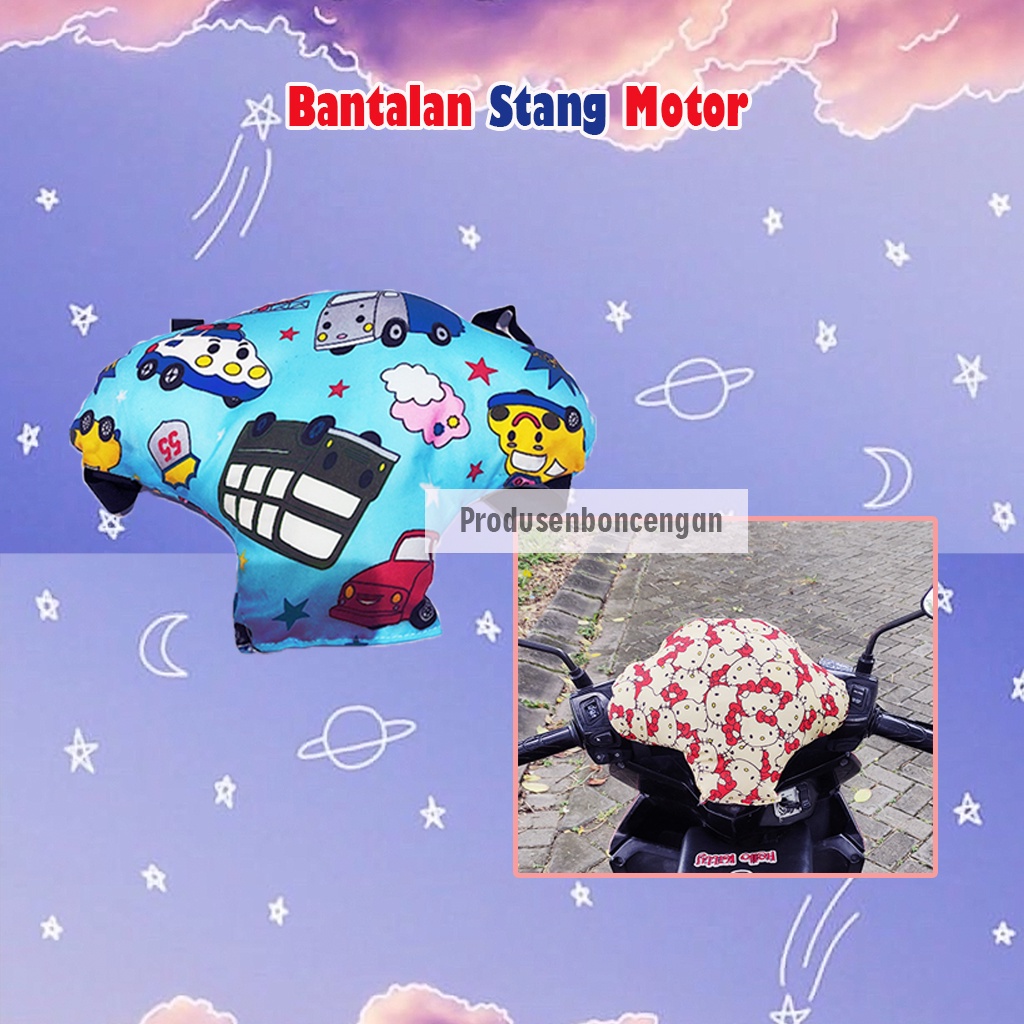 Bantal Stang Setir Motor Murah Pelindung anak di stang motor