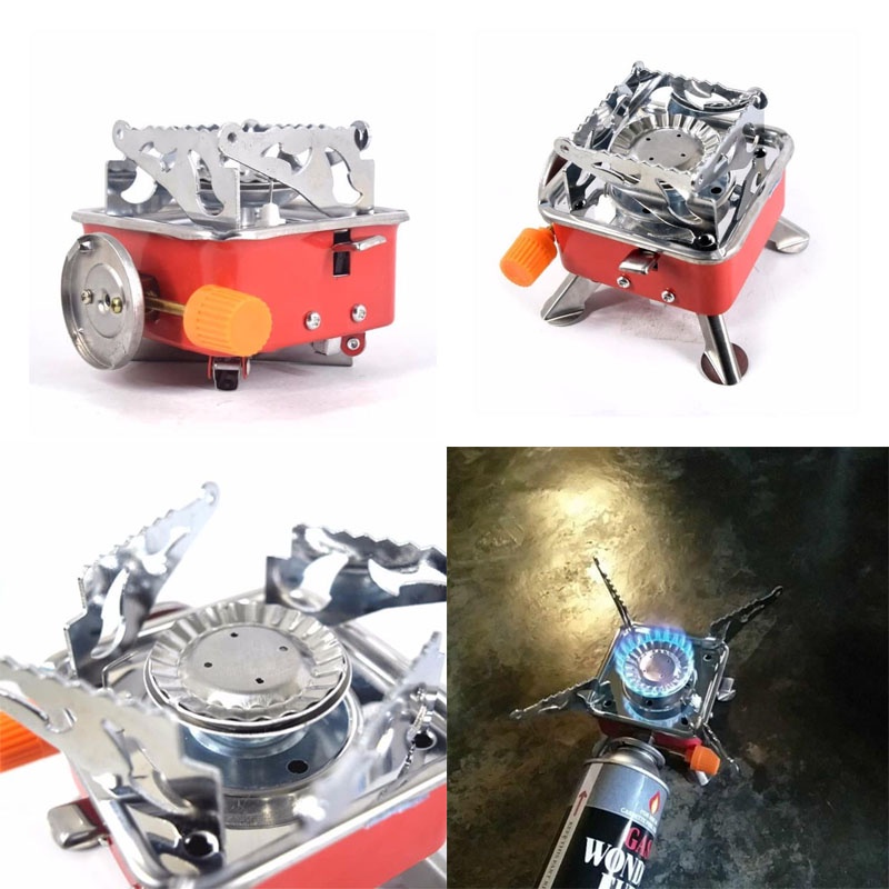 SHINE STAR - Kompor Camping Gas Kotak Mini Portable Stove Gas Kompor Portable / Kompor Mini Portable / Kompor Camping