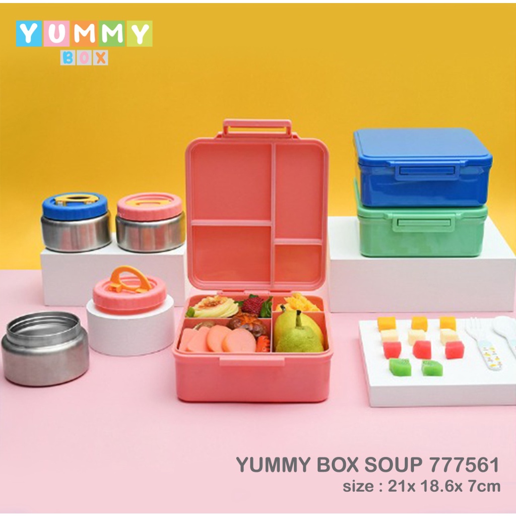 YUMMY BOX BENTO SOUP CONTAINER OMIE 777561 Shop Indonesia