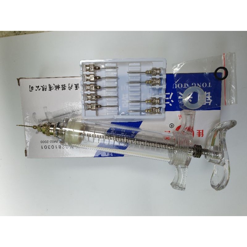 Suntikan Besar - Jarum Suntikan Vaksin Ayam 20ml Suntikan Sapi - Kambing Babi Suntikan Sapi Spuit Sy