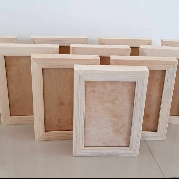 PIGURA BINGKAI KAYU MURAH 5R !!!