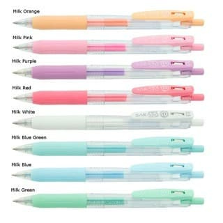

PROMO Pen Zebra Sarasa Milky 0.5 - Milk Pink