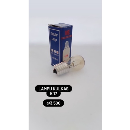 LAMPU KULKAS E17 ME