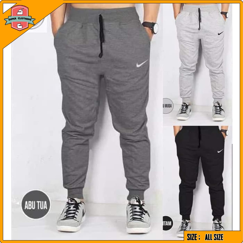 CELANA JOGGER LOGO NIKE - CELANA JOGGER NIKE  - JOGGER SWEATPANTS NIKE PREMIUM