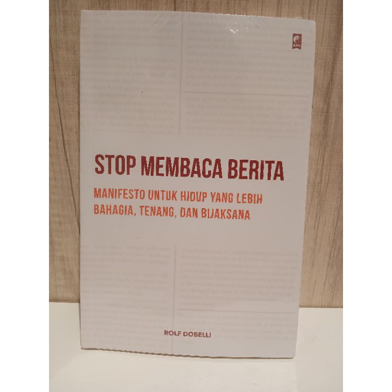 Stop Membaca Berita Rolf Dobelli