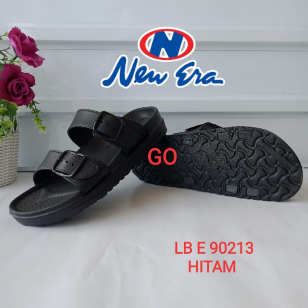 BB NEW ERA LB E 90213 Sandal Karet Wanita Terbaru Sendal Karet Selop Ban Dua