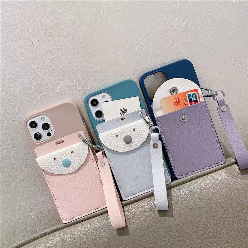 Soft Case Oppo Reno 5 Pro 5f 4f 4 Se 4se 3 2 2z Z Ace 2 Card Kartu Dompet Casing Tali Lanyard Sling 