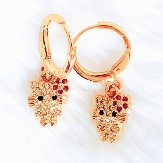 Anting Anak Hello Kitty full Gold Xuping