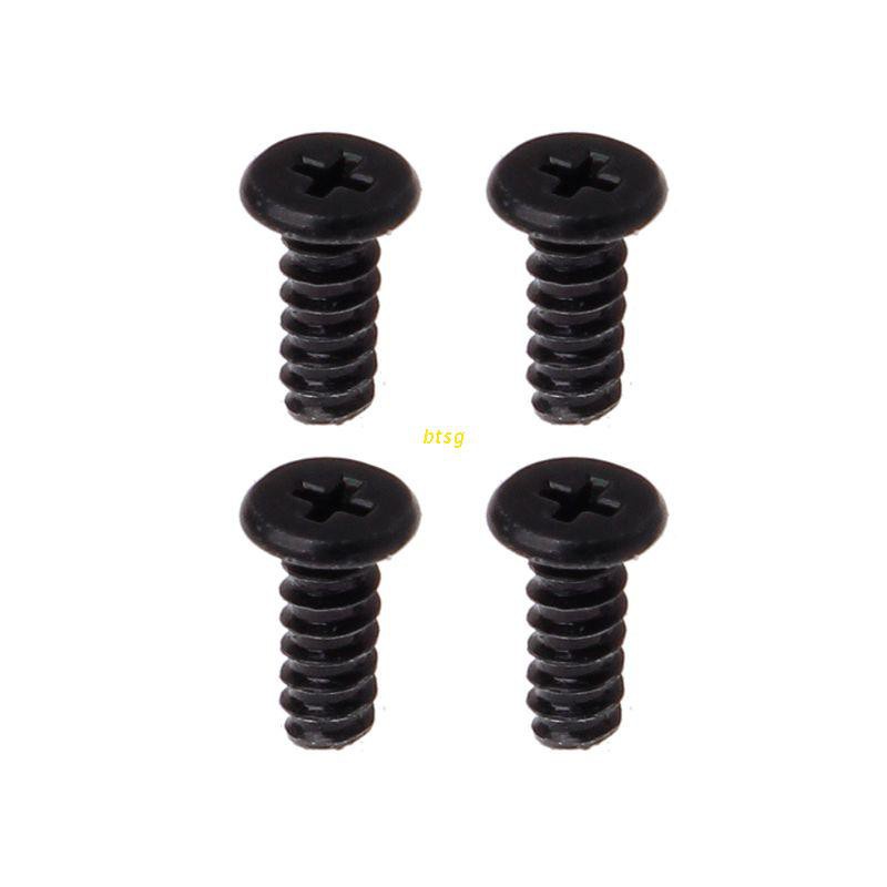 btsg 4Pcs/Pack Replacement Mouse Bottom Screws for Logitech Mouse G502 G403 G402 G700S M705 M950 G500S G9X etc