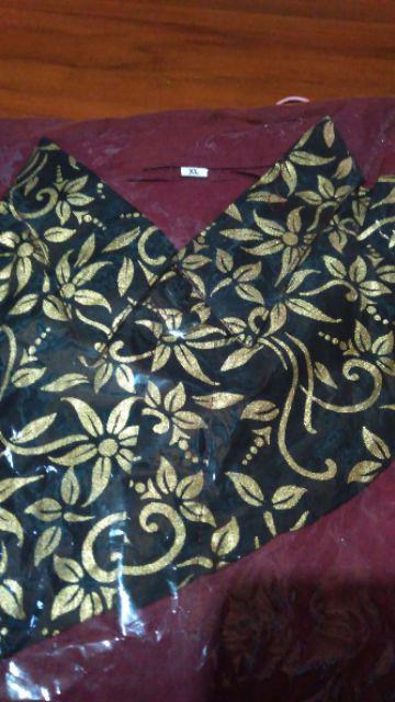 Batik Pria Kombinasi Prada Ranting / Batik Pekalongan | Seragaman Murah Berkualitas Harga Promo