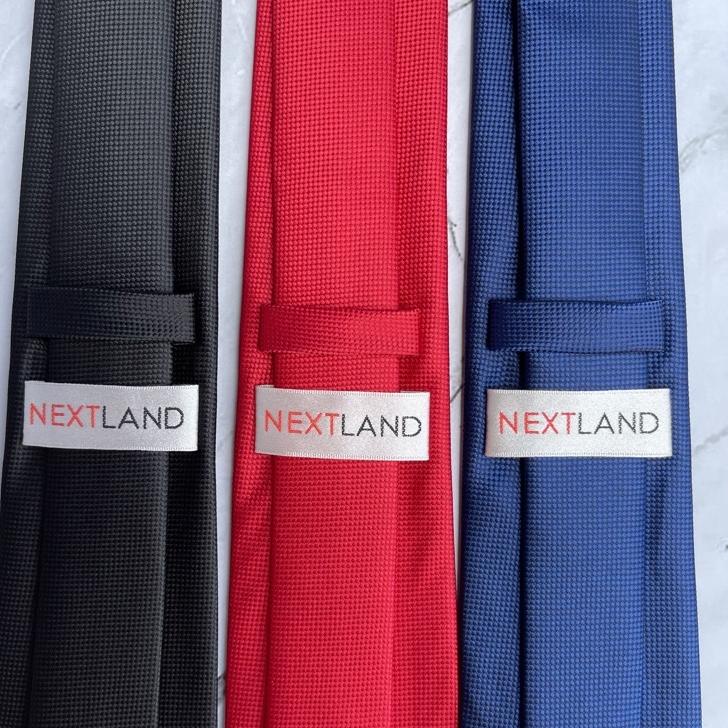 LANGSUNG KIRIM.. NEXTLAND - DASI HITAM MOTIF DASI PRIA FORMAL DASI MEWAH DASI BERKWALITAS