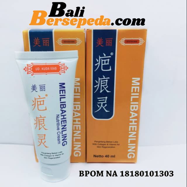 [Dikirim dari Bali] MEILIBAHENLING Nutritive Cream 40 ml UD Kuda Mas Penghilang Bekas Luka