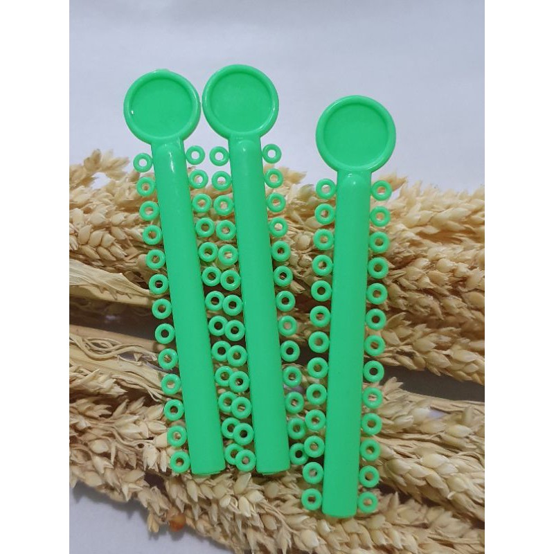 

3 pcs power o warna hijau kode 48