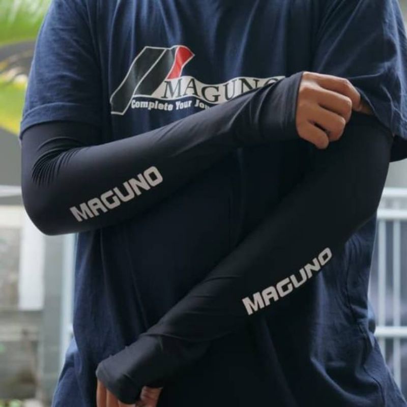 Arm Sleeves Manset Maguno Hitam Arm Sleeve UV Protection