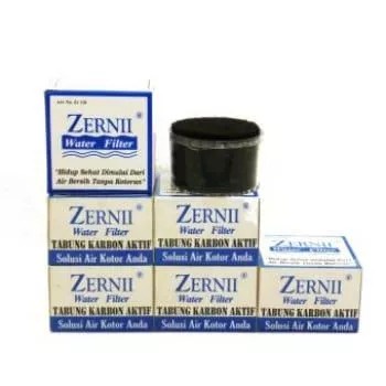 Zernii Refill Carbon Water Filter Karbon Isi Ulang Penjernih Air / Saringan Air Karbon Aktif 1pcs