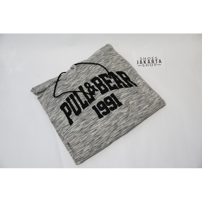 sweater hoodie pull and bear / pull n bear JAKET COWOK LAKI SEMI KULIT POLOS HITAM ABU Y8V5