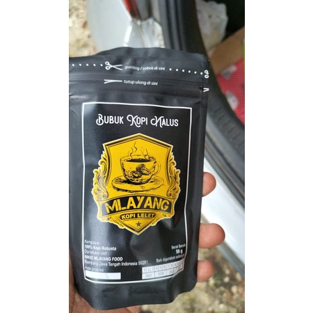 

KOPI LELET CAP MLAYANG KHAS LASEM 50gram/12pcs