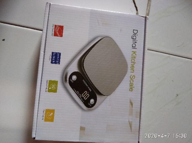 Timbangan Dapur Digital Premium Desain Kitchen Scale 10kg Akurasi 1gr