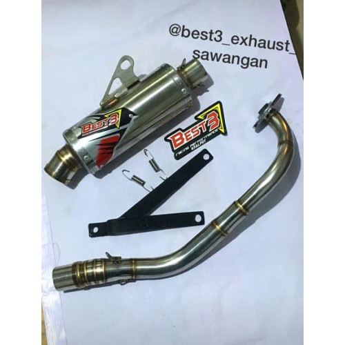 [Eksterior Mobil] Best3 Scoopy knalpot