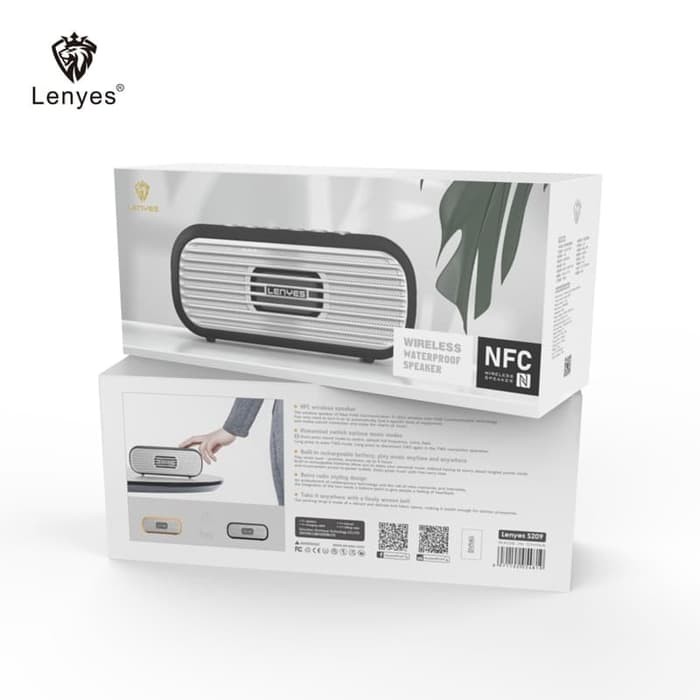DA SPEAKER BLUETOOTH PORTABLE ORIGINAL LENYES WATERPROOF S209 PALING LARIS