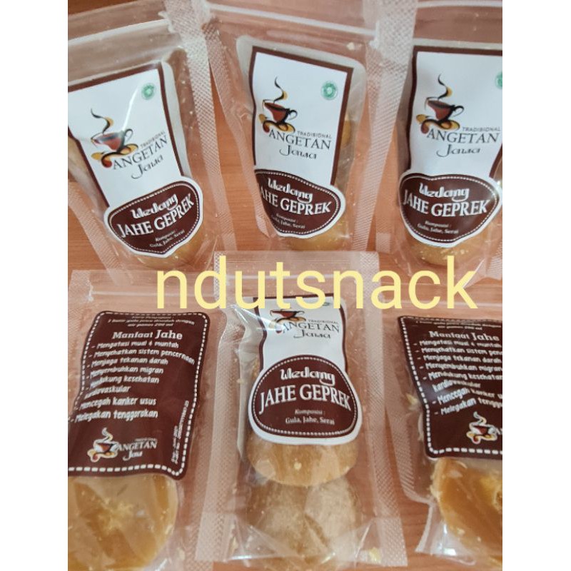 Wedang Jahe Geprek (Angetan Jawa)