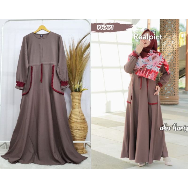 Gamis Agnia Aku Karissa // Dress Muslimah // Gamis Muslimah
