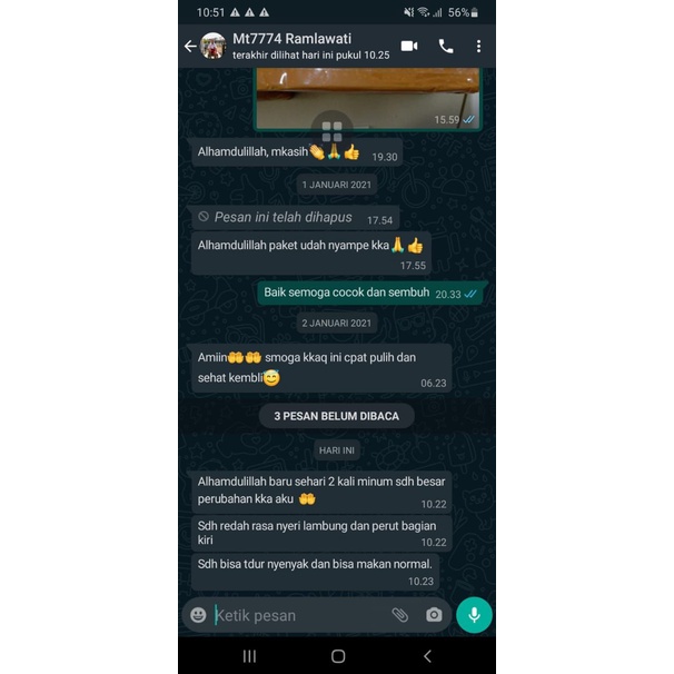 Obat Infeksi Lambung Luka Lambung GERD  Asam Lambung Maag Dispepsia Madu tripang kunyit-3