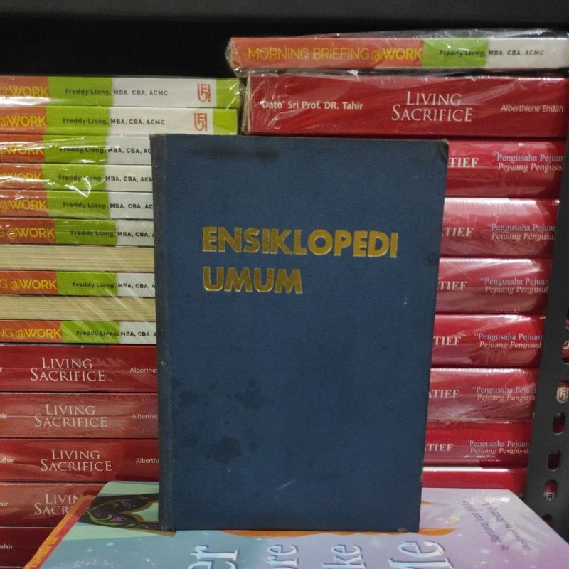 BUKU ORIGINAL ENSIKLOPEDI UMUM HARD COVER KANISIUS