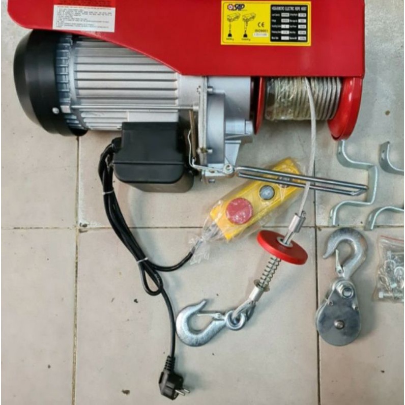 WEKA mini electrik hoist PA 1000kg x 12 M electrik hous