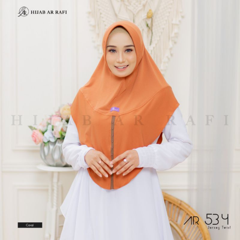 arrafi AR 534 hijab arrafi kerudung arrafi bergo daily bergo arrafi hijab brended ori Ter new 2021