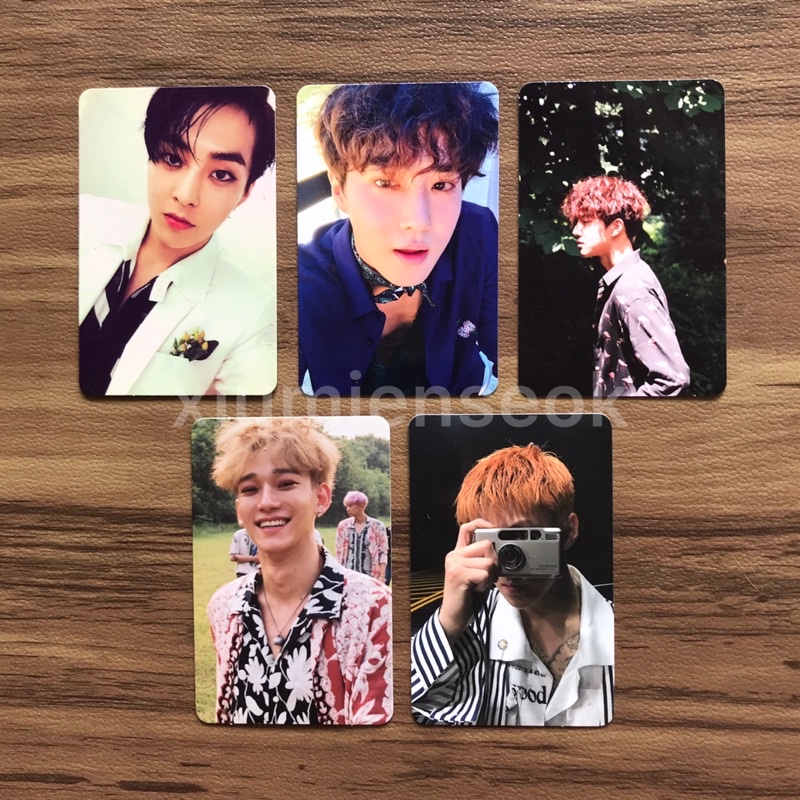 [Official Goods] EXO Kokobop Official Photocard Xiumin Suho Chen Sehun PC Regular A B Private