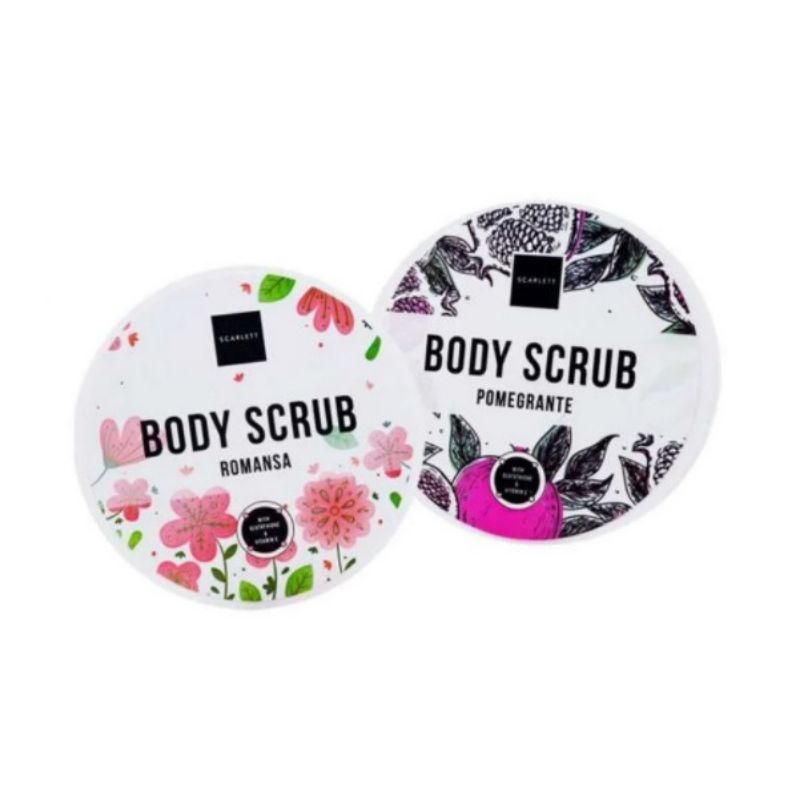 Scarlett Whitening Body Scrub (LULUR) / scarlet