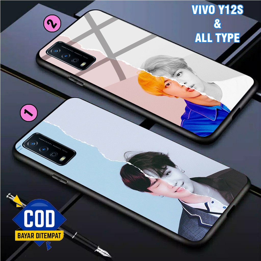 S25 - CASE GLOSSY BTS/NCT FOR VIVO Y12S/Y20/Y20S/Y27/Y36  AND ALL TYPE-CASING-KESING-BISA COD