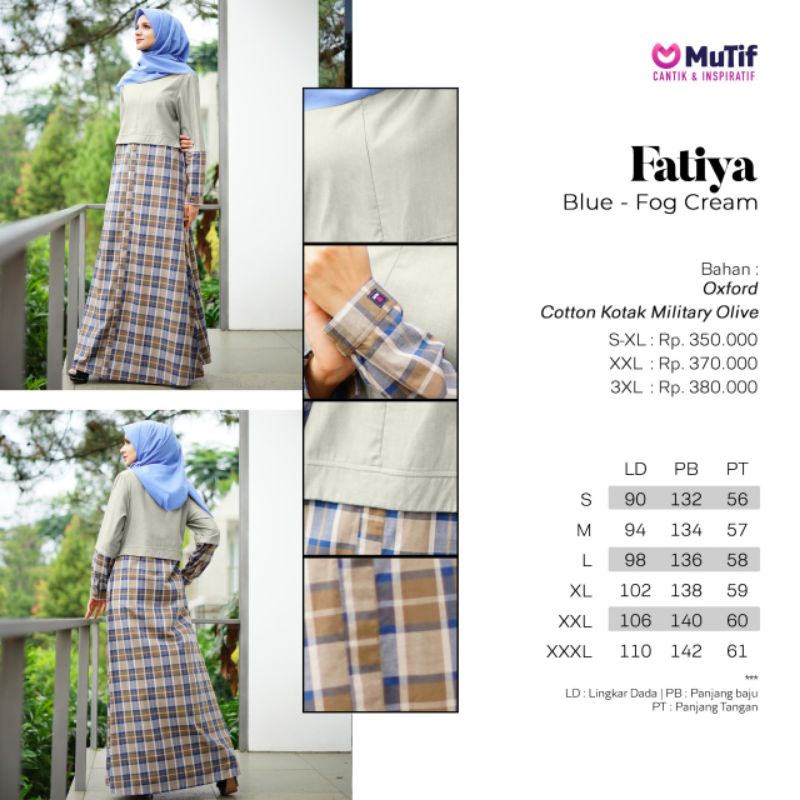 GAMIS MUTIF FATIYA GREEN FATIYA BLUE FATIYA DUSTY PINK