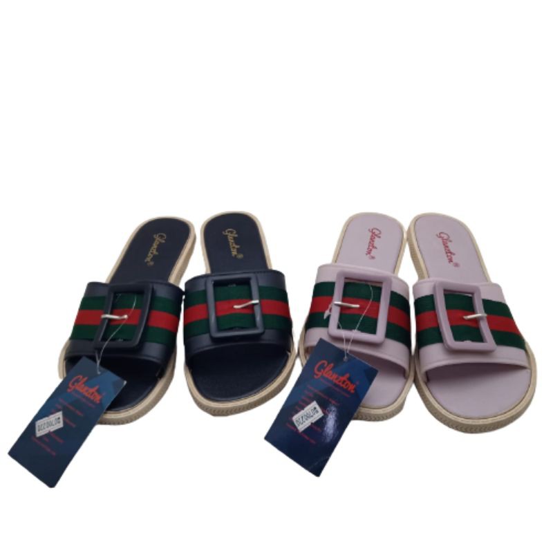 SANDAL KARET JELLY / SANDAL GLANZTON / SANDAL SLOP / SANDAL PEREMPUAN