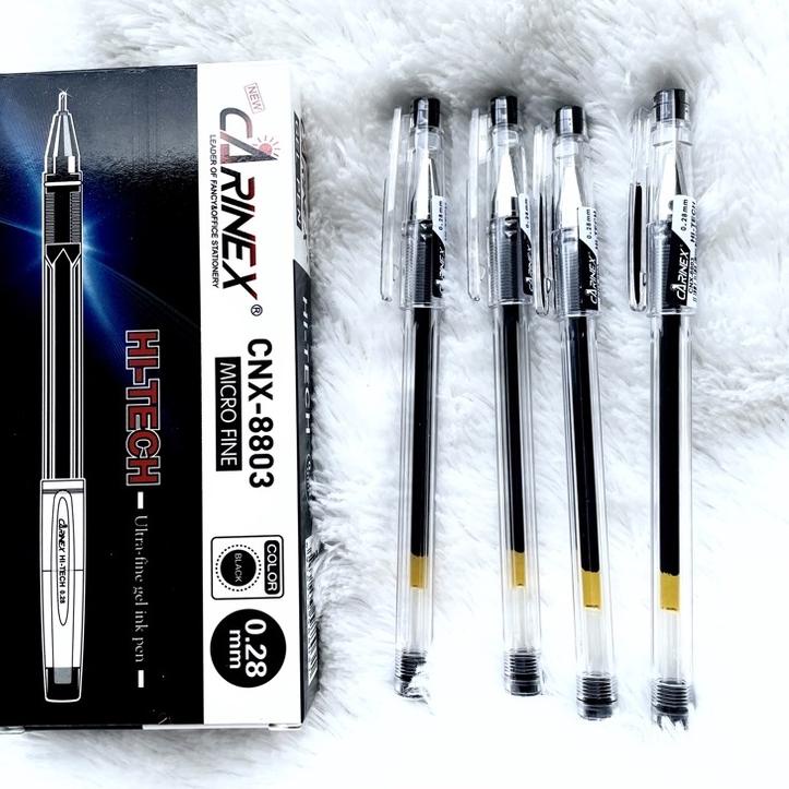 

Stock Terbatas [Isi 12 pc] BOLPEN GEL CARINEX HI-TECH 0.28 MM