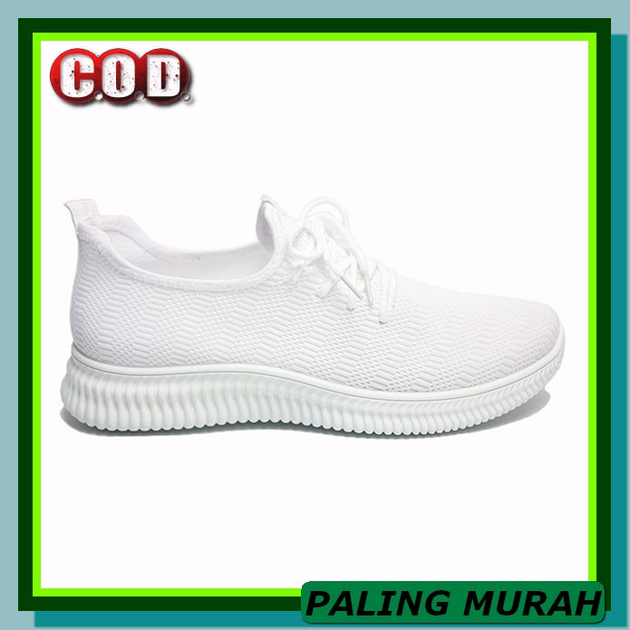 Sepatu Sneakers Slip On Tanpa Tali Bahan Kanvas Pria Wanita Origi LF113 Dr.Kevin Women Sneaker Sepa