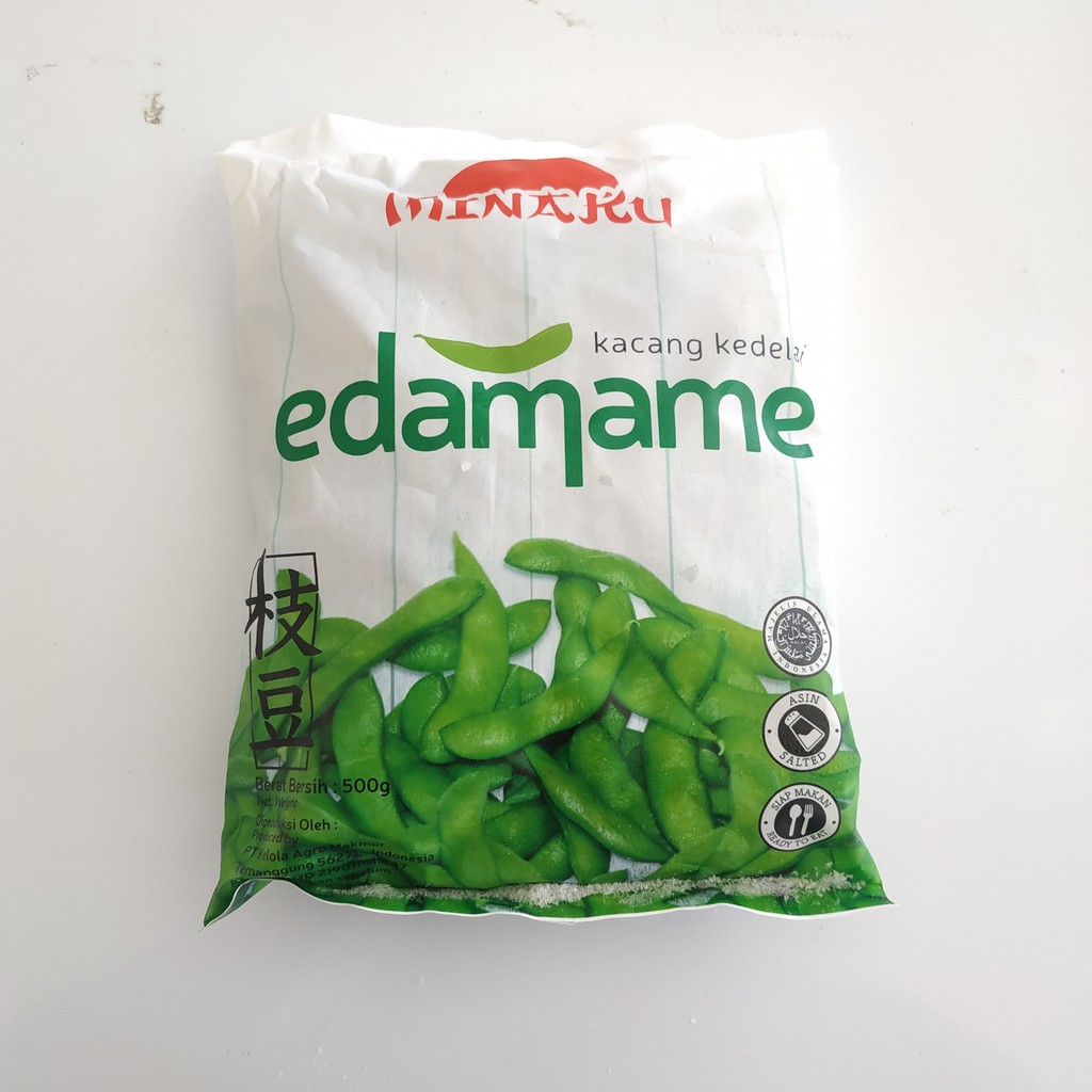 Jual Edamame Minaku 500gr Kacang Kedelai Edamame Minaku Edamame