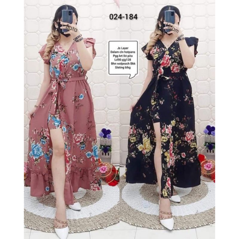 Jumpsuit Dress Bunga