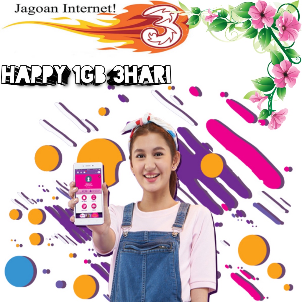 

TRI HAPPY 1GB 3HARI