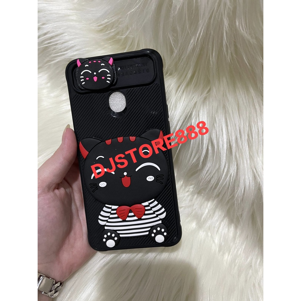 CASE MACARON SLIDE DIS’NEY INFINIX SMART 6 NFC/ SMART 5/ HOT 11/ HOT 11S/ HOT 10S/ HOT 10T / CASE SLIDE CAMERA KARAKTER DORAEMON HK KEROPI MINNIE CAT