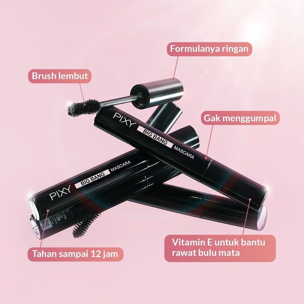 PIXY Big Bang Mascara Volumizing With Vitamin E