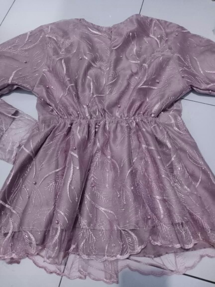 Best Seller-set Couple Kebaya Batik [asyifa] Mauve