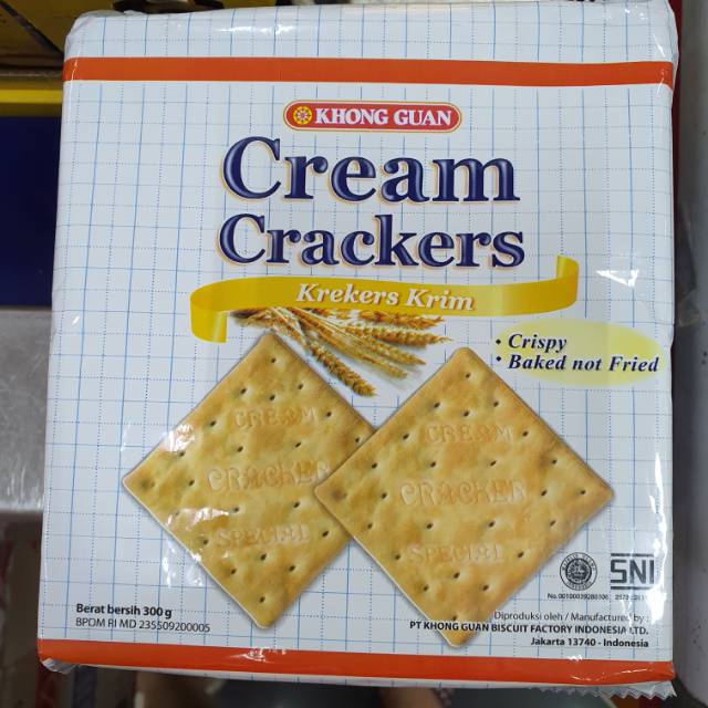 

KHONG GUAN CREAM CRACKERS 300GR