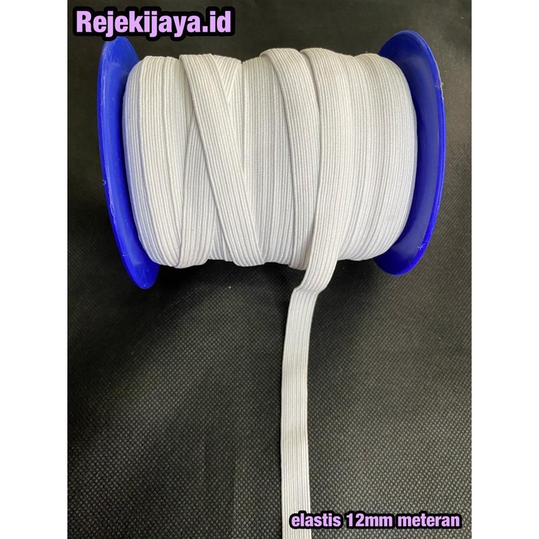 TALI KARET ELASTIS 12 mm METERAN / ELASTIS 12 mm METERAN