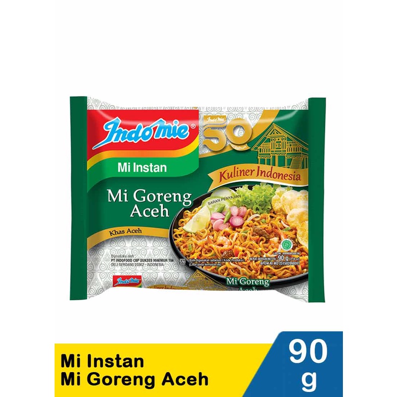 

Indomie Mie Instan Rasa Mie Goreng Aceh