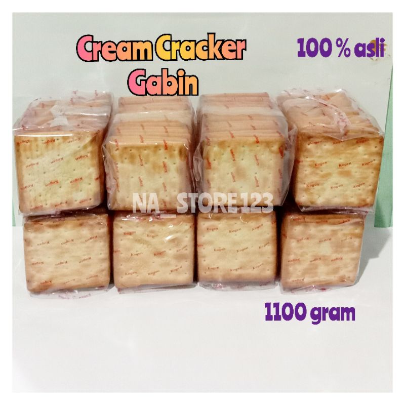 BISCUIT KHONG GUAN CREAM CRACKER - biscuit gabin tawar