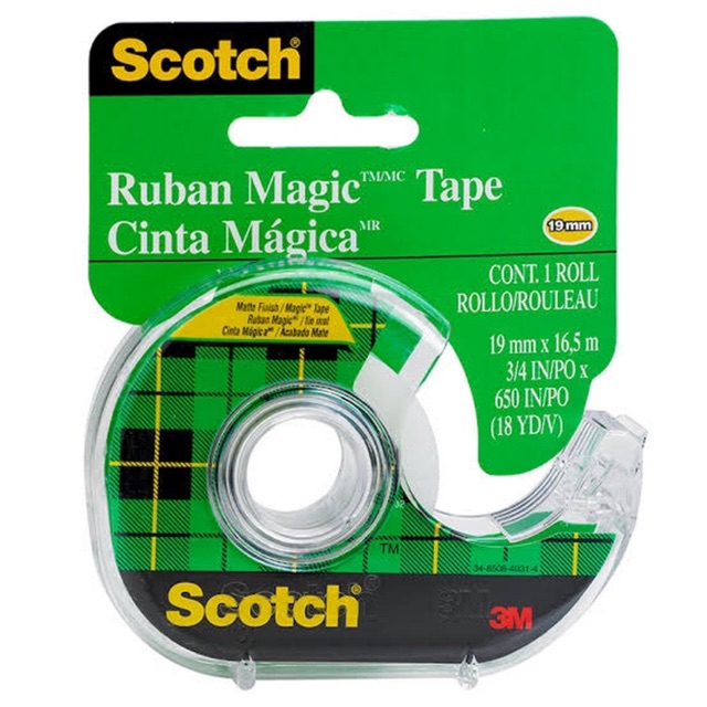 

ATK9 Magic Tape Scotch 1/2 inch (IMPORT FROM USA)