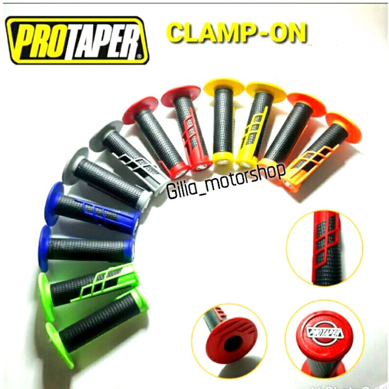 HANDGRIP GRIP PROTAPER CLAM ON CROSS TRAIL GRIP PROTAPER CLAM ON ORIGINAL IMPORT UNIVERSAL MOTOR